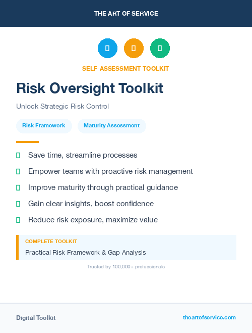 Risk Oversight Toolkit