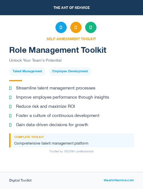 Role Management Toolkit