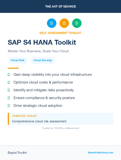 SAP S4 HANA Toolkit