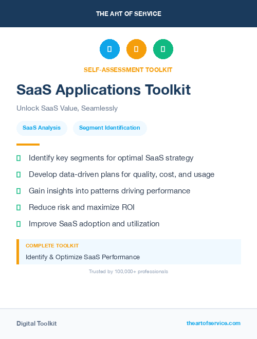 SaaS Applications Toolkit