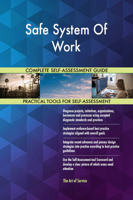Safe System Of Work Toolkit