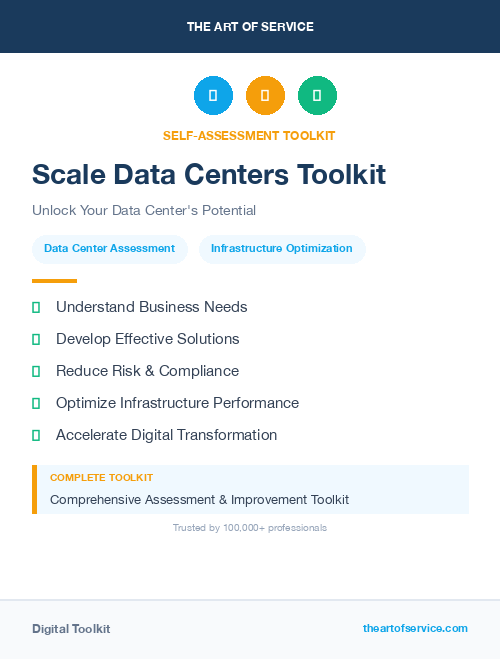 Scale Data Centers Toolkit