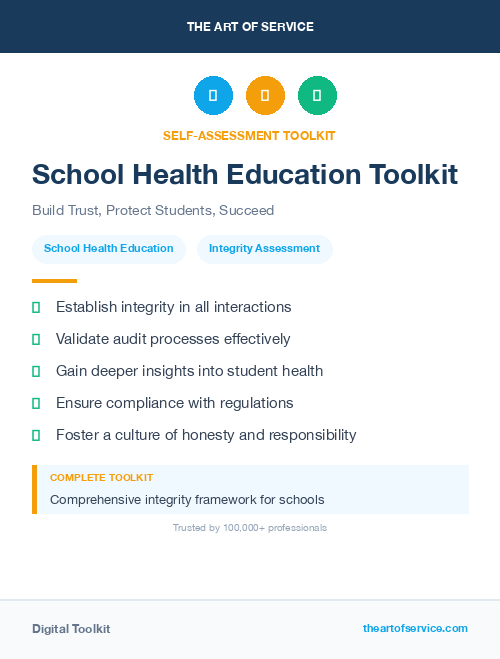 School Health Education Toolkit