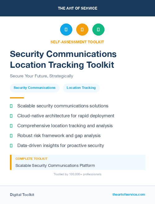 Security Communications Location Tracking Toolkit