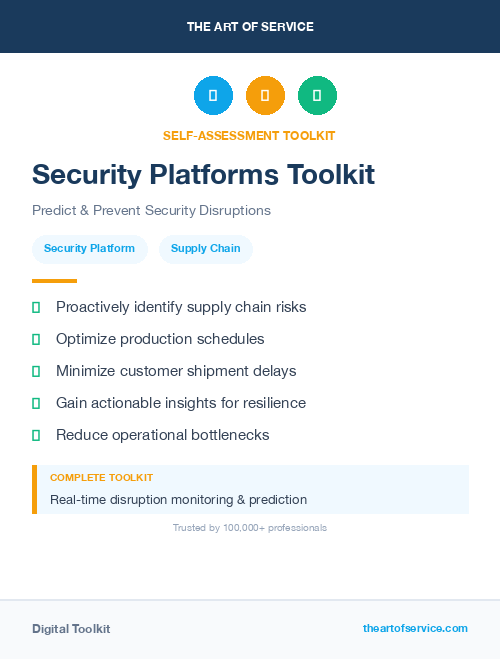 Security Platforms Toolkit