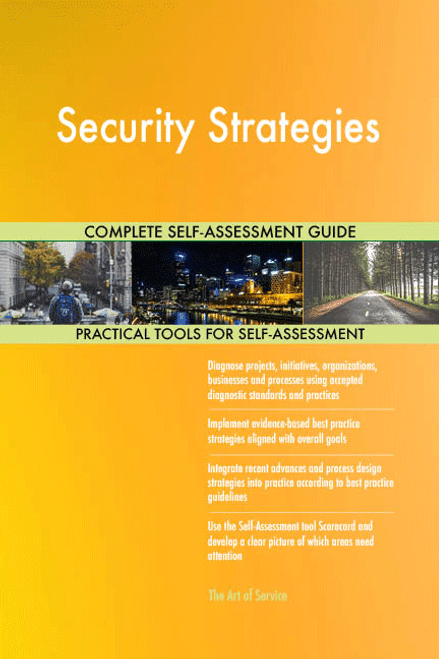 Security Strategies Toolkit