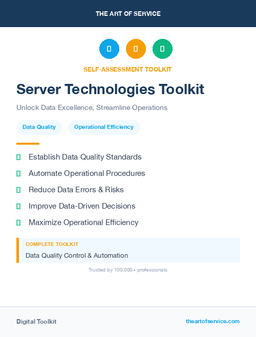 Server Technologies Toolkit