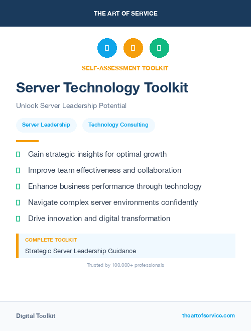 Server Technology Toolkit