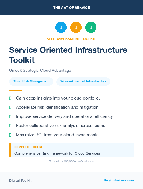 Service Oriented Infrastructure Toolkit