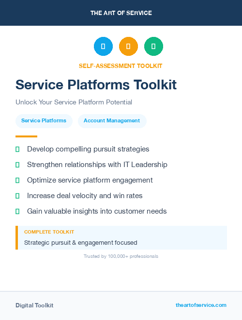 Service Platforms Toolkit