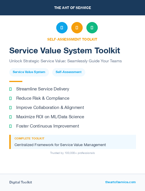 Service Value System Toolkit