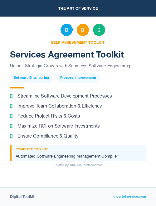 Services Agreement Toolkit