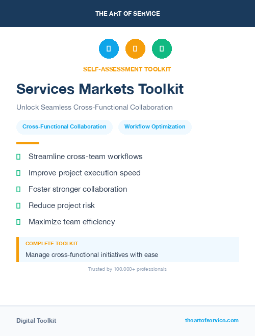 Services Markets Toolkit