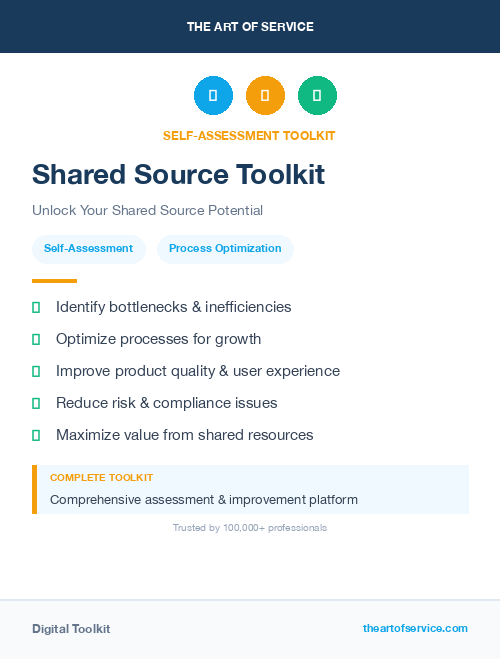 Shared Source Toolkit