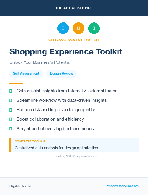Shopping Experience Toolkit