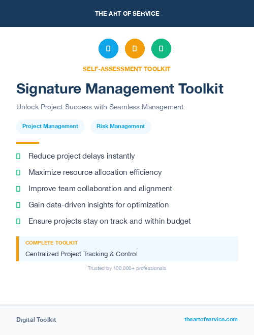 Signature Management Toolkit