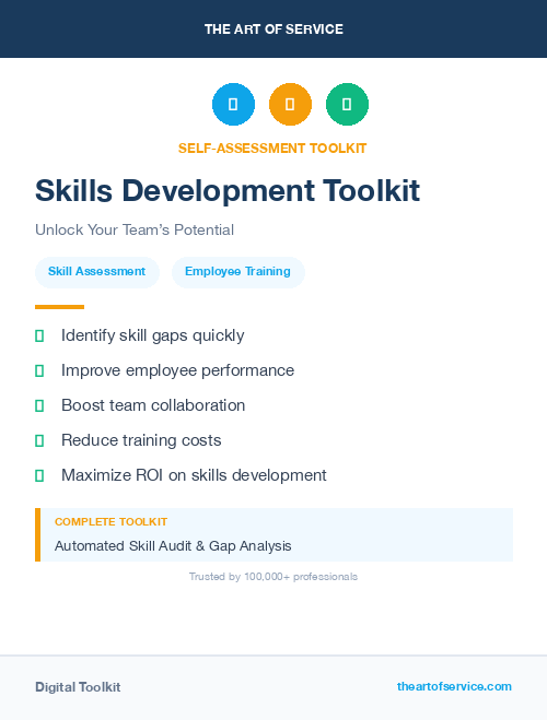 Skills Development Toolkit