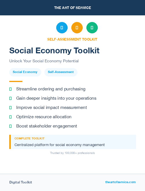 Social Economy Toolkit