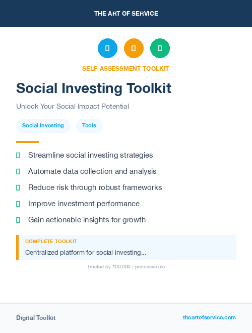Social Investing Toolkit