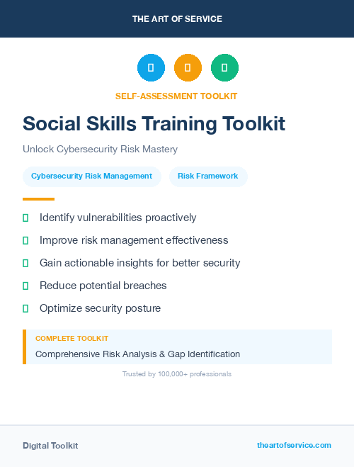 Social Skills Training Toolkit