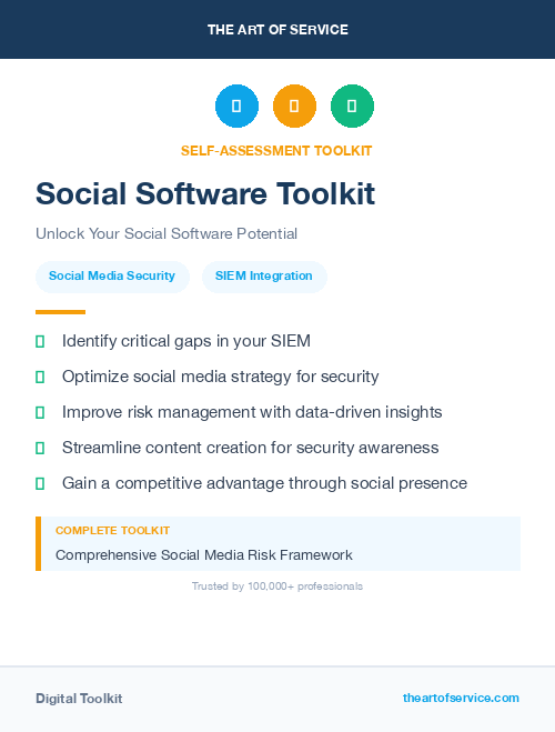 Social Software Toolkit