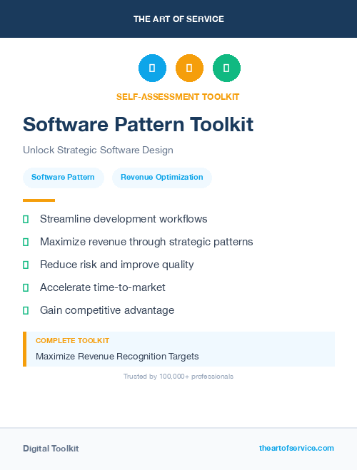 Software Pattern Toolkit