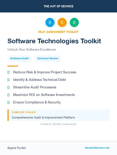 Software Technologies Toolkit