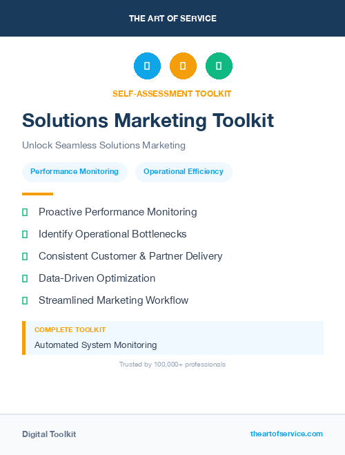 Solutions Marketing Toolkit