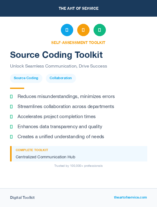 Source Coding Toolkit