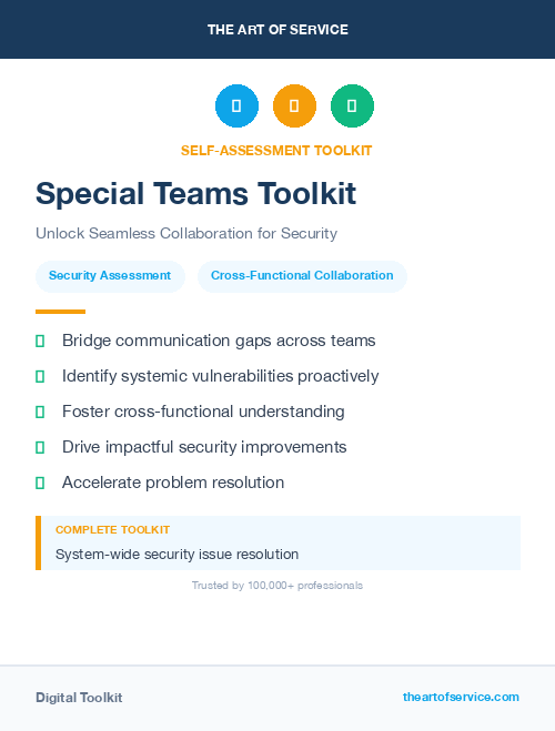 Special Teams Toolkit