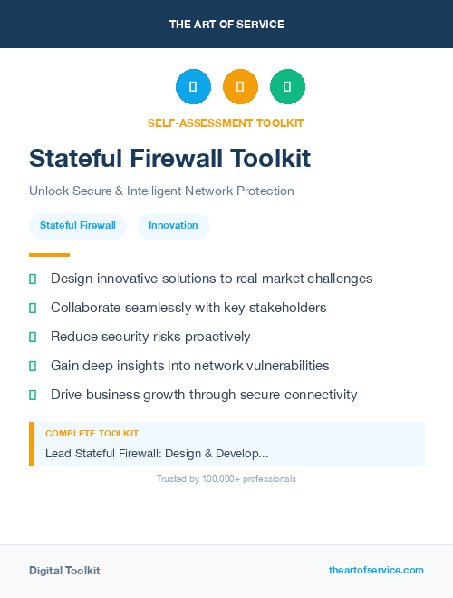 Stateful Firewall Toolkit