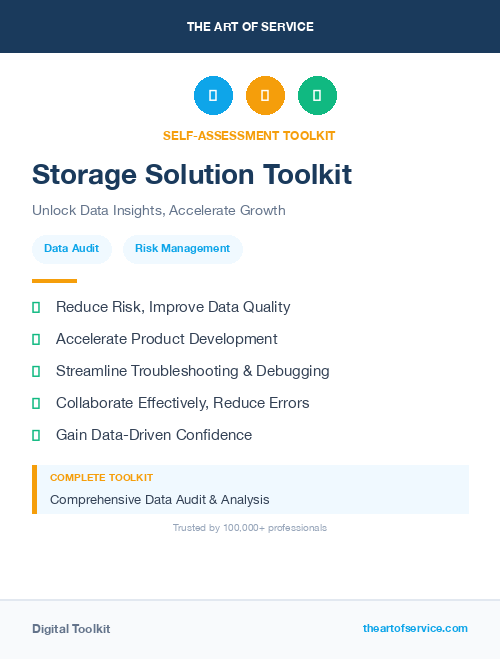 Storage Solution Toolkit