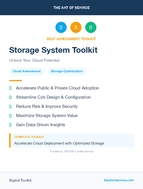 Storage System Toolkit