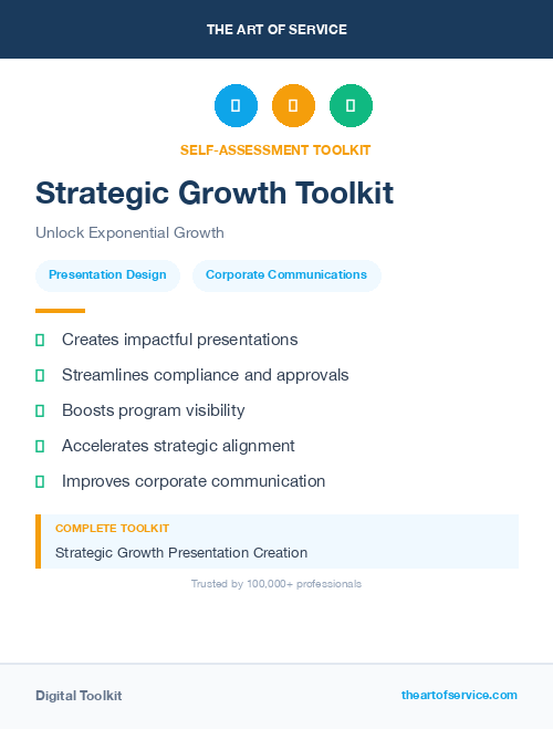 Strategic Growth Toolkit