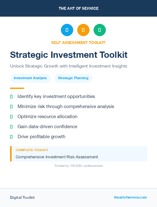 Strategic Investment Toolkit