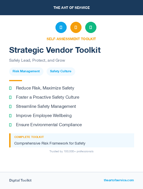 Strategic Vendor Toolkit
