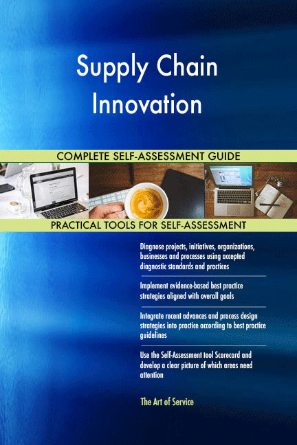 Supply Chain Innovation Toolkit
