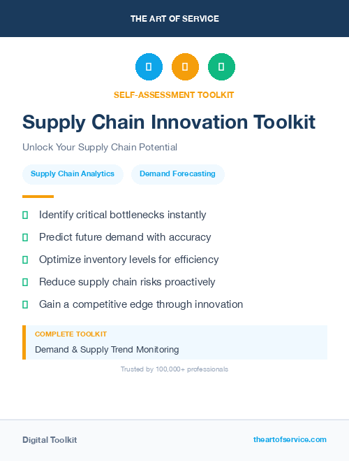 Supply Chain Innovation Toolkit