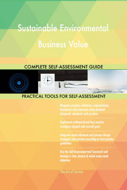 Sustainable Environmental Business Value Toolkit