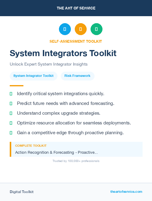 System Integrators Toolkit