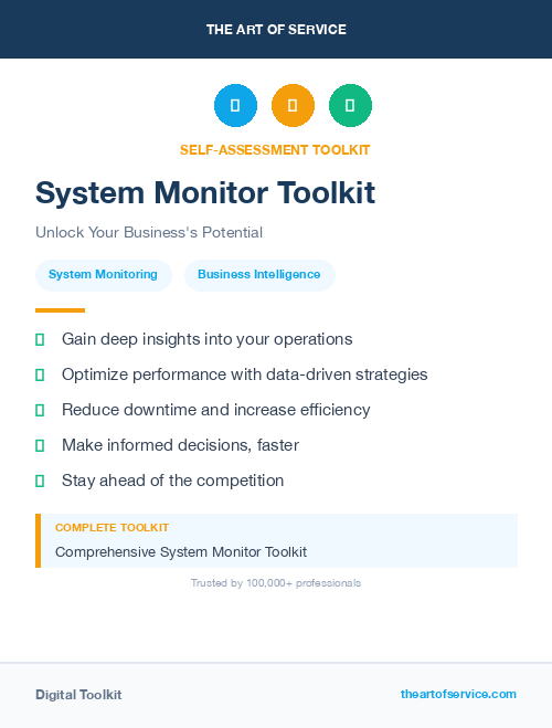 System Monitor Toolkit