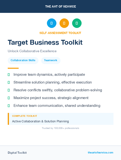 Target Business Toolkit