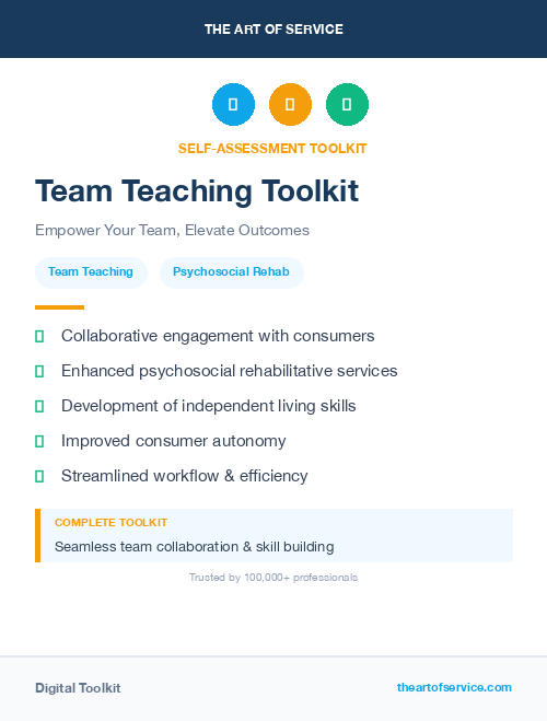 Team Teaching Toolkit