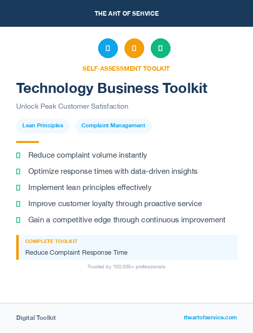 Technology Business Toolkit
