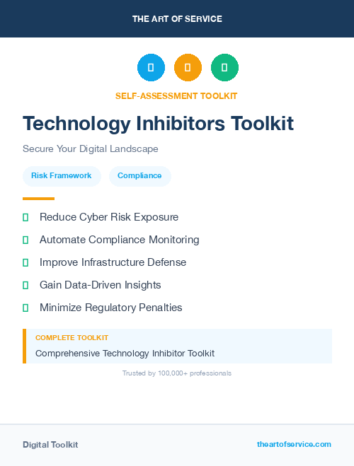 Technology Inhibitors Toolkit
