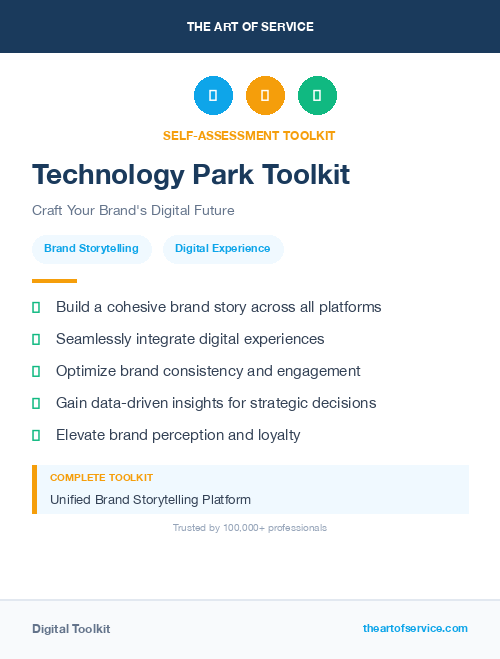Technology Park Toolkit