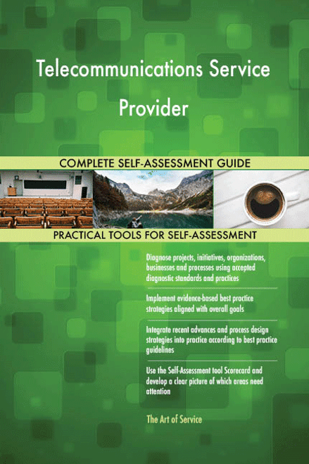 Telecommunications Service Provider Toolkit