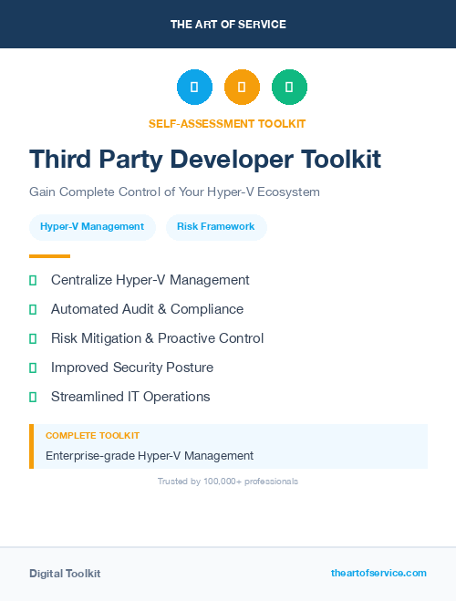 Third Party Developer Toolkit