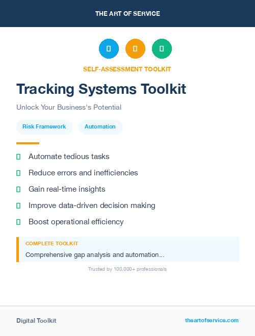 Tracking Systems Toolkit