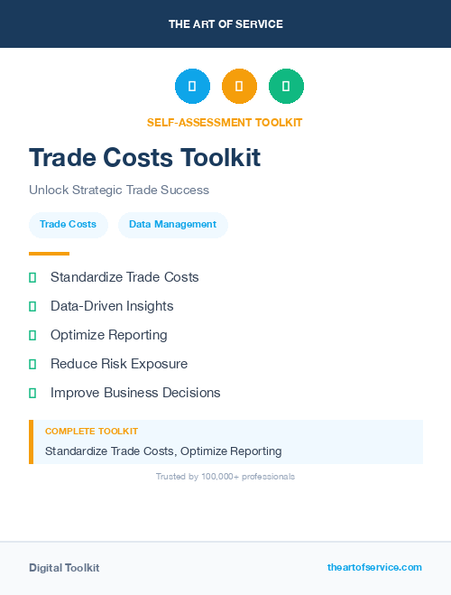 Trade Costs Toolkit